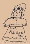 A & H Manufacturing Company doll mark The Marcie doll