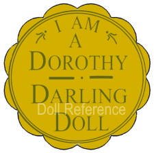I am a Dorothy Darling Doll mark coin American USA