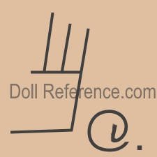 American USA doll mark symbol @ American Girl doll competitor