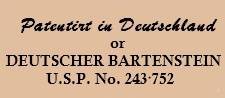 Bartenstein doll marks Patented in Deutschland, Deutscher Bartentstein U.S.P. No. 243-752
