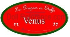 Adrien Carvaillo doll mark Venus label