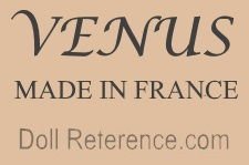 ca. 1927 Adrien Carcaillo doll mark Venue Made in France