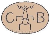 Baye Chambon doll mark CB beetle symbol