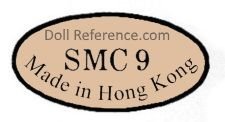 SMC Made in Hong Kong doll mark - China unknown