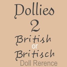Dollies Ltd. doll mark Dollies # British, Britisch