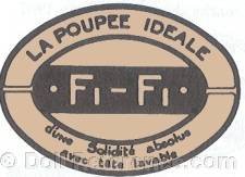 Isidore Dreifuss doll mark La Poupee Ideale Fi-Fi