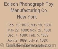 Thomas Alva Edison doll mark