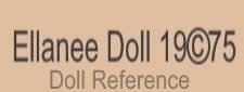 Ellanee doll mark Ellanee Doll 19©75