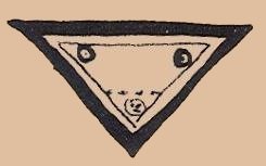 1895 Fleischmann & Bloedel doll mark symbol of a triangle