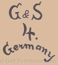 Gans & Seyfarth doll mark G & S 4 Germany