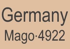 German doll mark Germany Mago - 4922