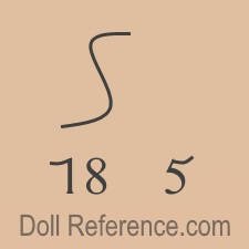 German doll mark S 18 5