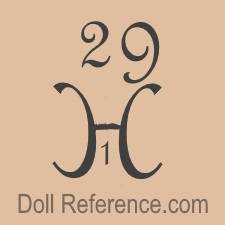 Heinrich Handwerck doll mark 29 H 1