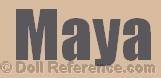 Geschwister Heinrich doll mark Maya