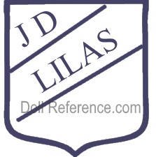 JD Lilas bisque head doll mark