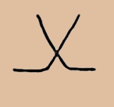 Limbach doll mark X or crossed hockey sticks