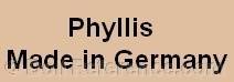 Phyllis doll mark Phyllis Made in Germany