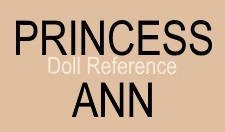 Princess Anna Doll Company doll mark Princess Ann, Princess Anna