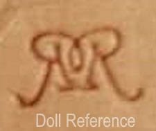 Robert Raikes doll mark backward R R