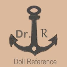Friedrich Adolph Richter doll mark Dr. anchor symbol R