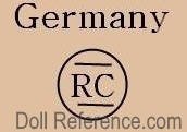 Carl Robert doll mark Germany RC inside a circle