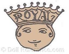 Royal Manufacturing doll mark