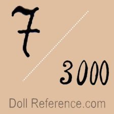 Philipp Samhammer bisque head doll mark 7 or 3000