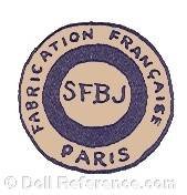 ociété Française de Fabrication de Bébé & Jouets, SFBJ doll mark Paris