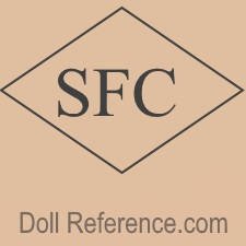 SFC porcelain doll mark inside a diamond. unknown