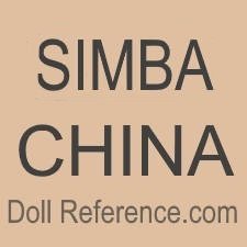 Simba Toys doll mark SIMBA China
