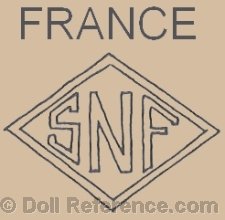 Societe Nobel Française SNF doll mark