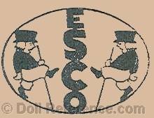 E. L. Sommer & Company doll mark ESCO