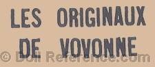 Yvonne Spaggiari doll mark Les Originaux, De Vovonne