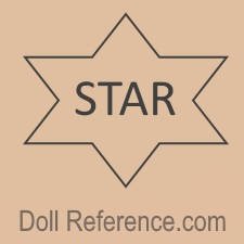 Star Doll Manufacturing Company doll mark star inside a star symbol