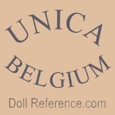 UNICA of Belgium doll mark