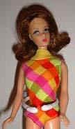 1160 Barbie TNT (Japan) 1969 Marlo flip hairstyle