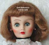 1957-1960s 14R Fashion Doll Face 19"
