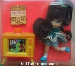 Mattel Liddle Kiddle 3751 Telly Viddle doll 1968 