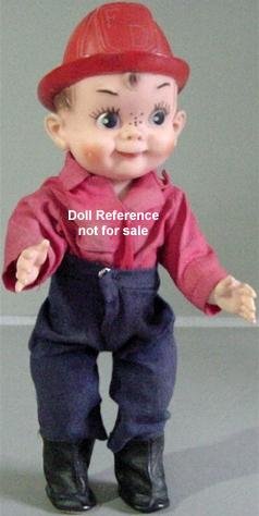 F & B 1956-1972 Mickey doll, 11"