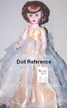 1960s Allied Grand Bonnie Miss doll 18"