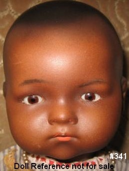Armand Marseille My Dream Baby 15" black doll mold 341