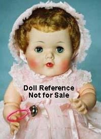 1958 American Character Toodles doll, 19 1/2" tall