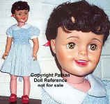 1961 Natural Angela Cartwright doll, 30"