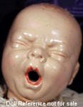 ca. 1930s Averill Baby Yawn doll, 19"