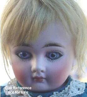 Child doll 13" tall - face