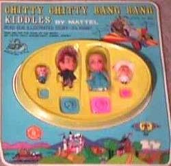 1969 Chitty Chitty Bang Bang Kiddles by Mattel