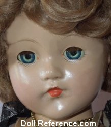 1944 Effanbee Little Lady doll/Anne Shirley doll mold face