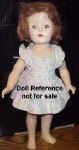 Horsman LuAnn Simms doll, 14"