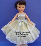 1957 Ideal Crown Princess doll, 10 3/4"