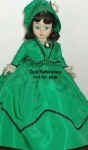 1968-1973 Alexander Portrette Scarlett doll 10"